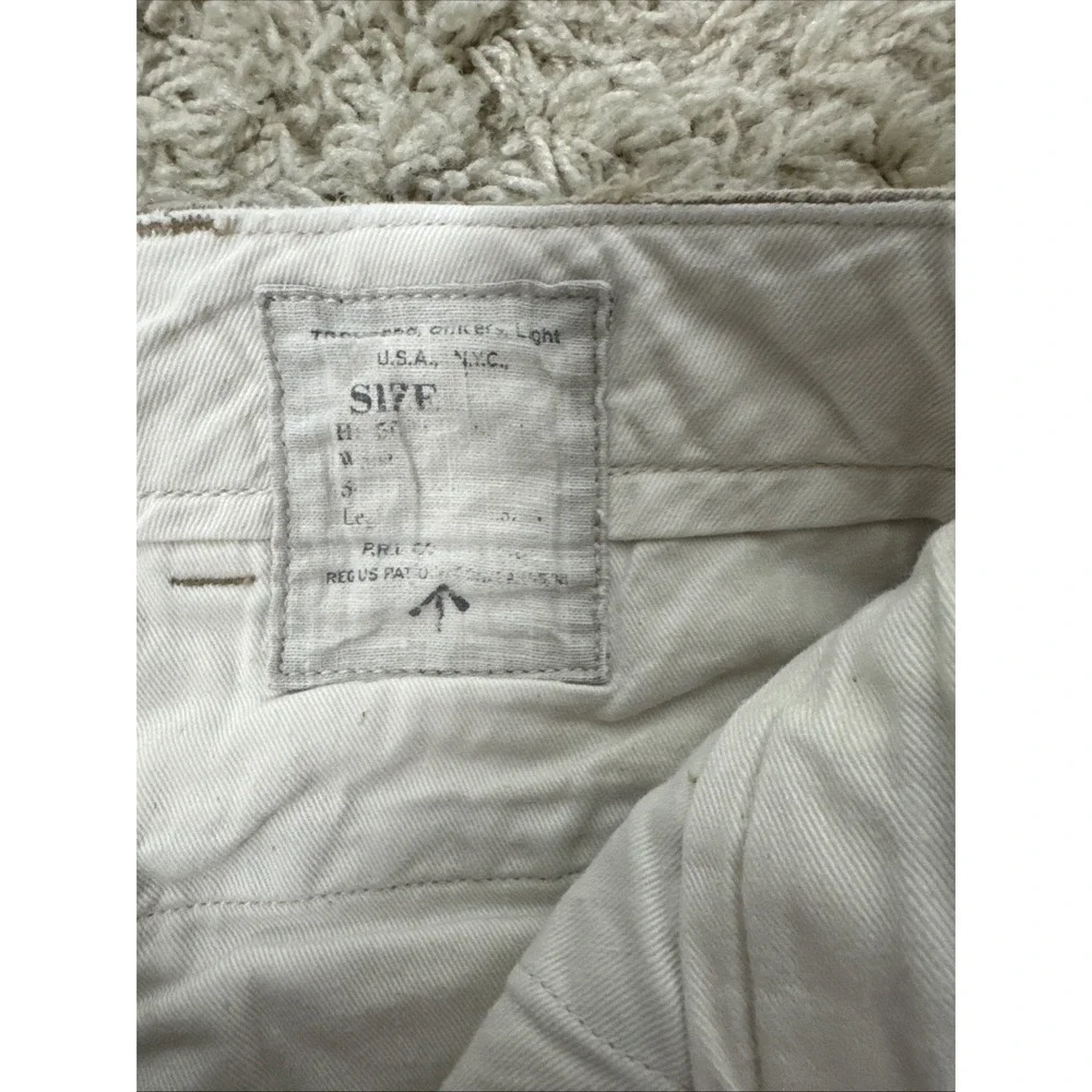 VTG Polo Ralph Lauren Men's‎ Flat Front Chino Shorts Size 34 Embroidered RL 067